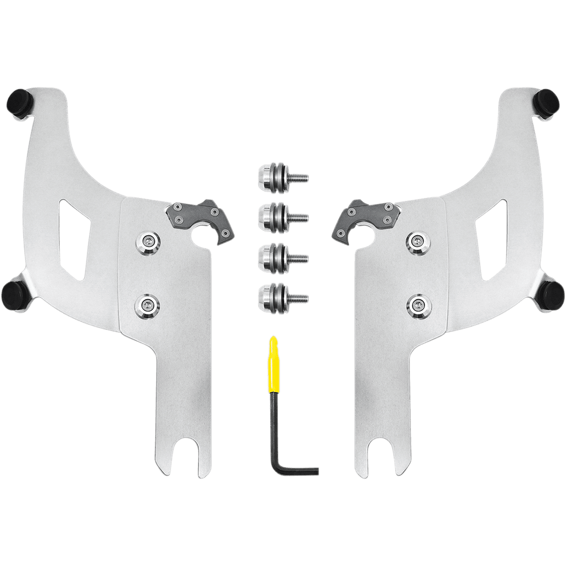 MEMPHIS SHADES Bullet Mounting Kit Polished FLHRS/XS MEK2042