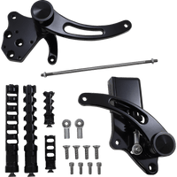 ACCUTRONIX Forward Control Black Slotted FC103KSAKB