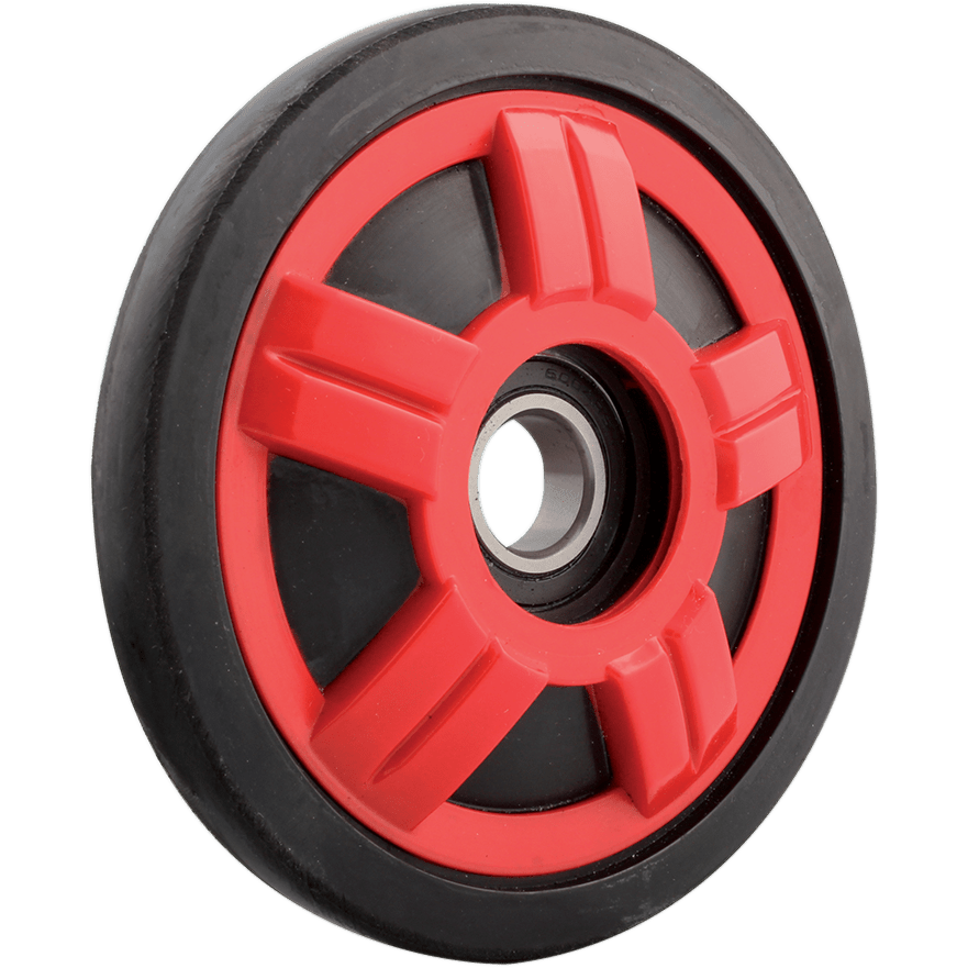 KIMPEX Idler Wheel with Bearing 6004-2RS Red Group 17 141 mm OD x 20 mm ID