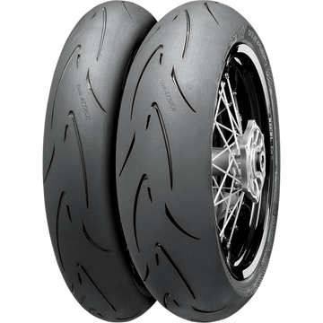 CONTINENTAL Tire ContiAttack SM Evo Rear 140/70R17 66H 02445750000