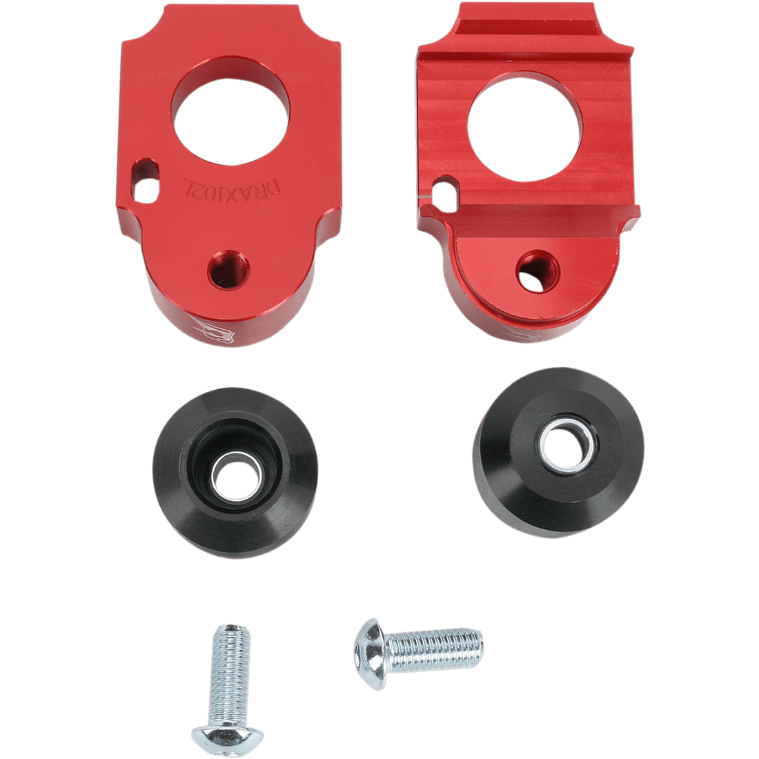 DRIVEN RACING Axle Block Sliders Suzuki Red DRAX102RD