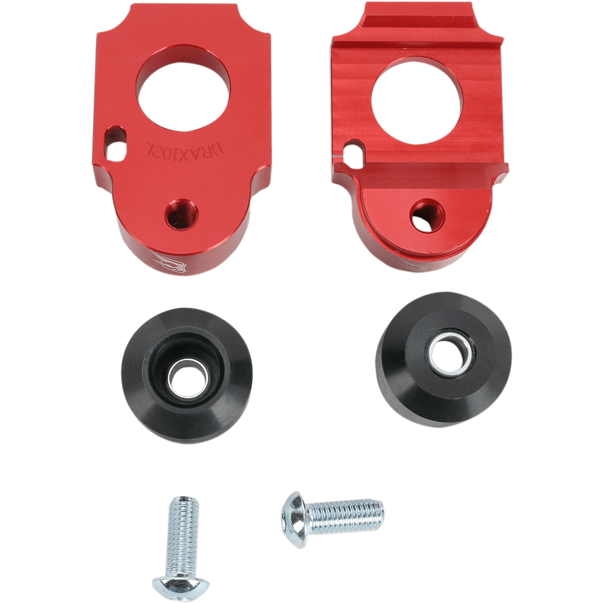 DRIVEN RACING Axle Block Sliders Suzuki Red DRAX102RD