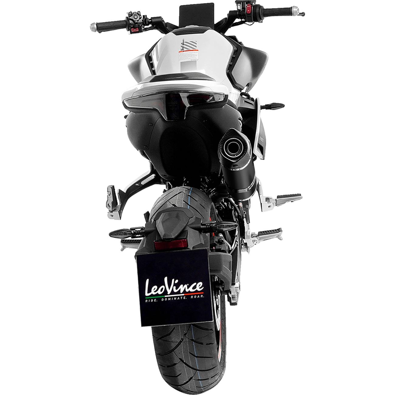 LEOVINCE LV One EVO Slip-On Muffler Black 14444EBU