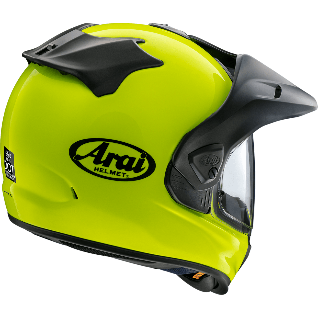 ARAI HELMETS XD-5 Helmet Fluorescent Yellow XS 01400300