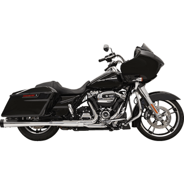 BASSANI XHAUST DNT Megaphone Muffler Chrome/Chrome 1F572DNT6