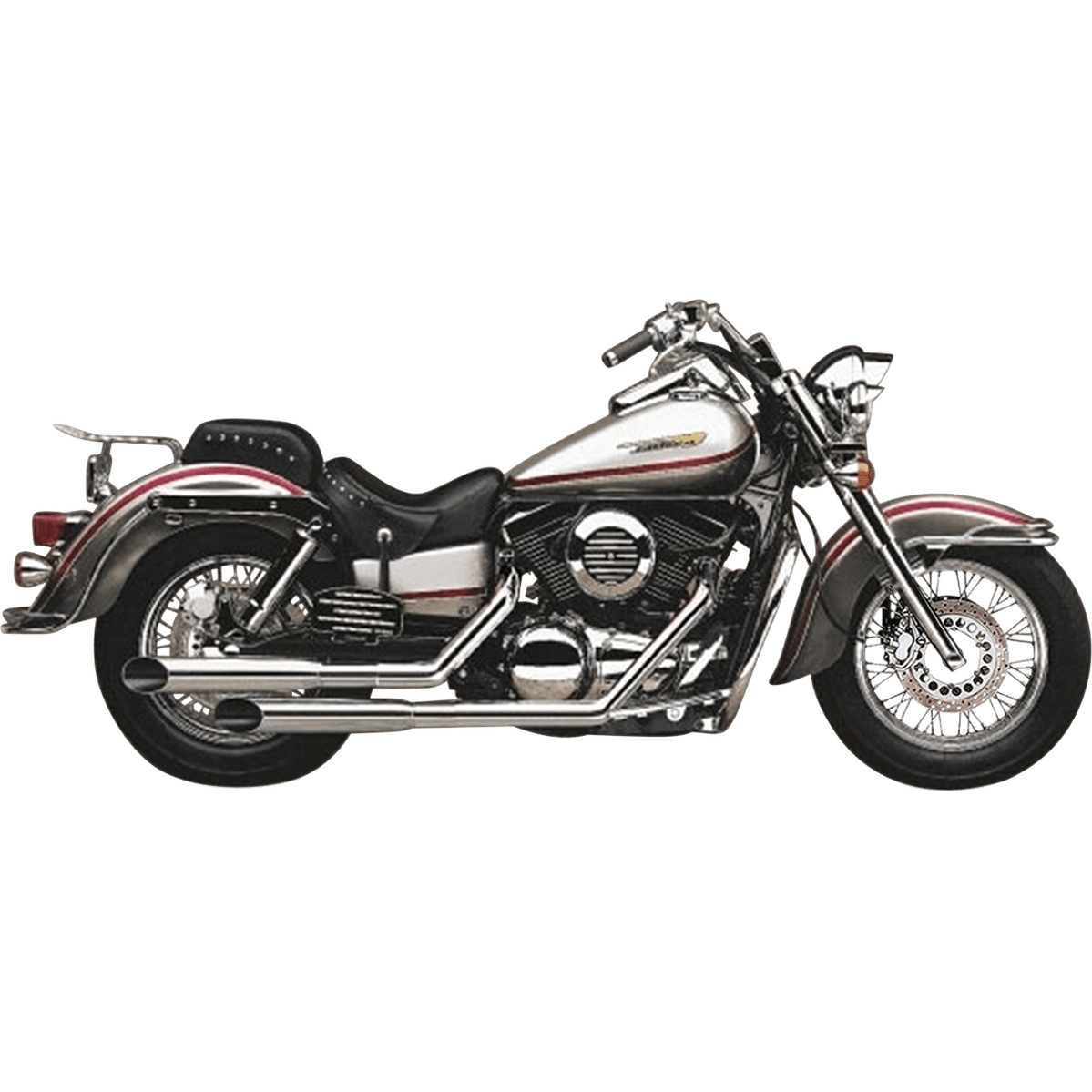 COBRA Classic Deluxe Exhaust Chrome VN1500 4569SC