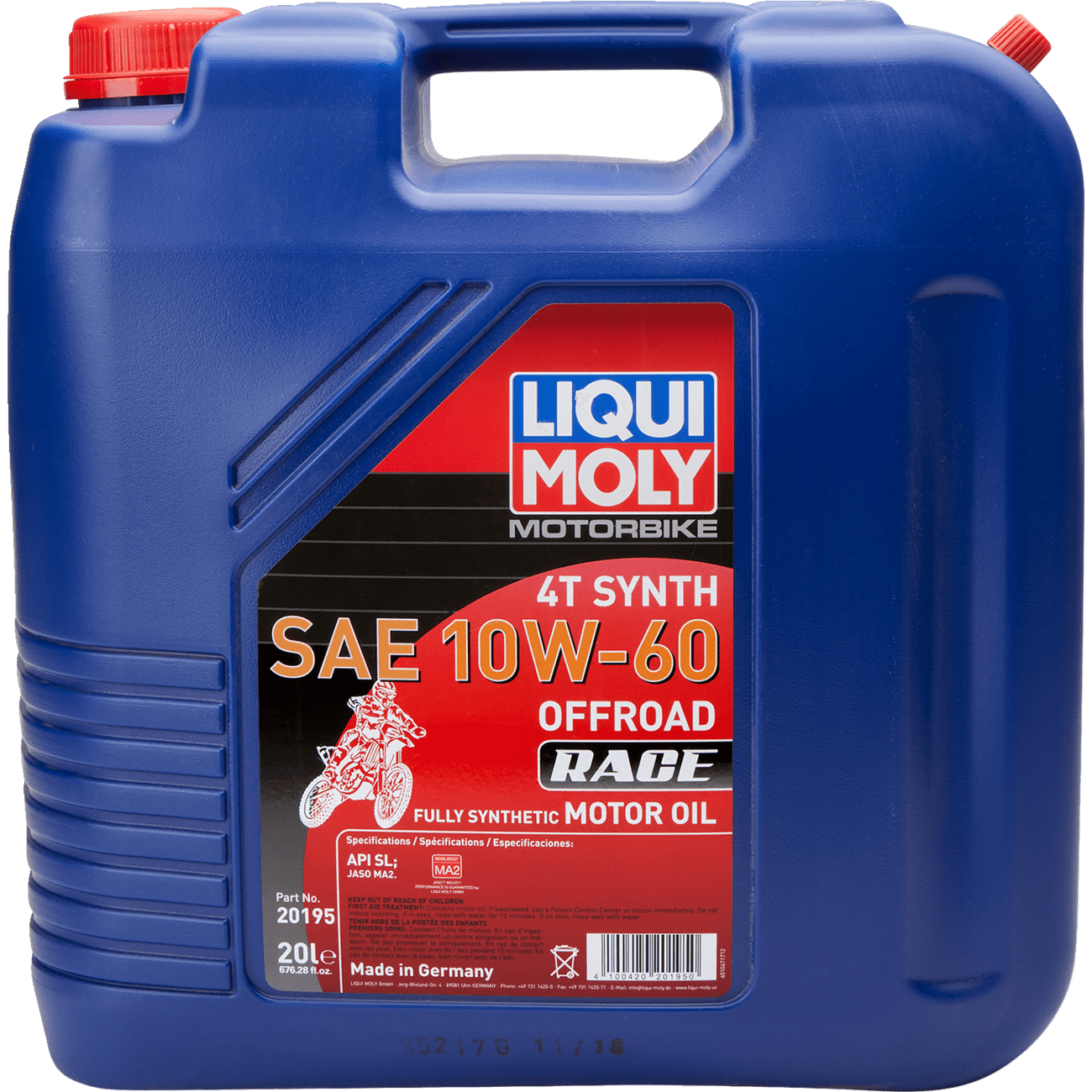 LIQUI MOLY Off-Road Synthetic Oil 10W-60 20L 20195