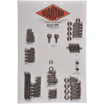 DIAMOND ENGINEERING Fastener Kit Custom/Transformation 12-Point Touring