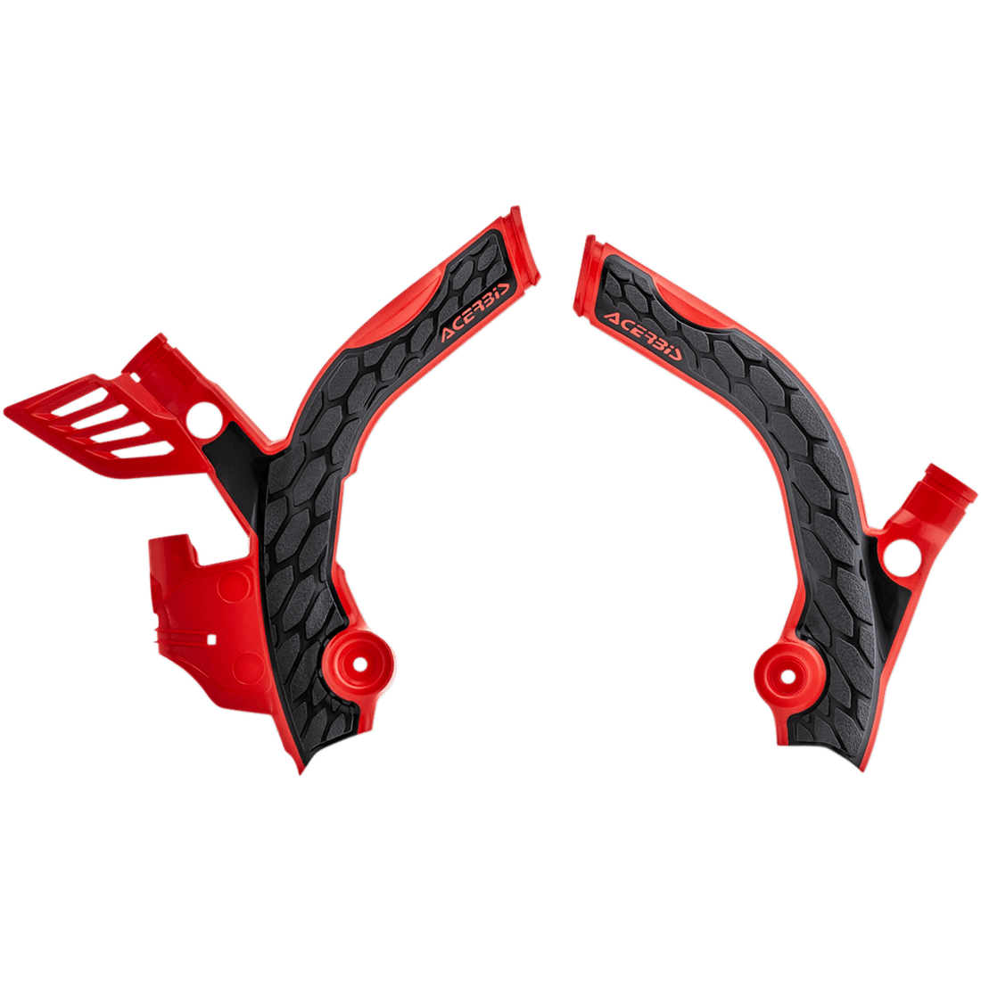 ACERBIS X-Grip Frame Guards Red/Black Beta 125RR 2T/200 RR 2T