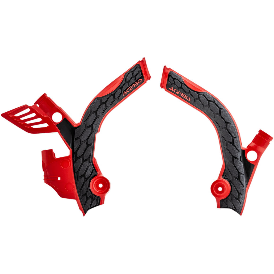 ACERBIS X-Grip Frame Guards Red/Black Beta 125RR 2T/200 RR 2T