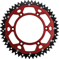 MOOSE RACING Dual Sprocket Red 51 Tooth