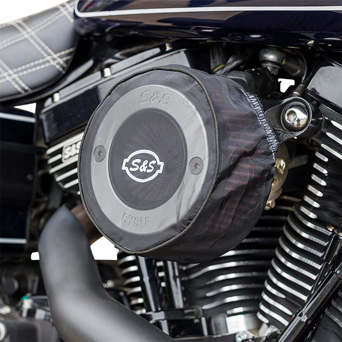 S&S CYCLE Air Filter Pre-Filter Air Stinger™ Round