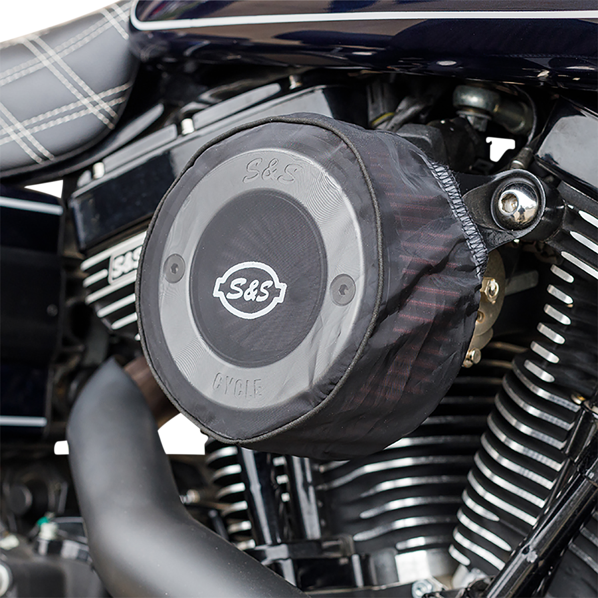 S&S CYCLE Air Filter Pre-Filter Air Stinger™ Round