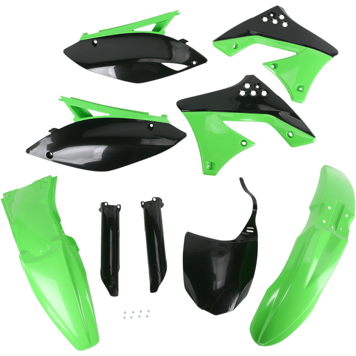 ACERBIS Full Replacement Body Kit OEM Green/Black 2198050145