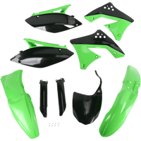 ACERBIS Full Replacement Body Kit OEM Green/Black 2198050145