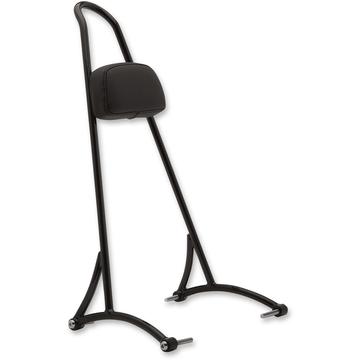 BURLY BRAND Tall Sissy Bar Black B131503B