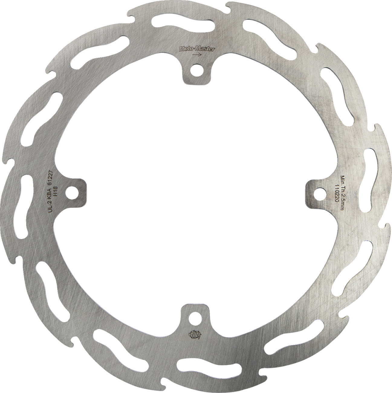 MOTO-MASTER Brake Rotor Rear Flame 110220PU