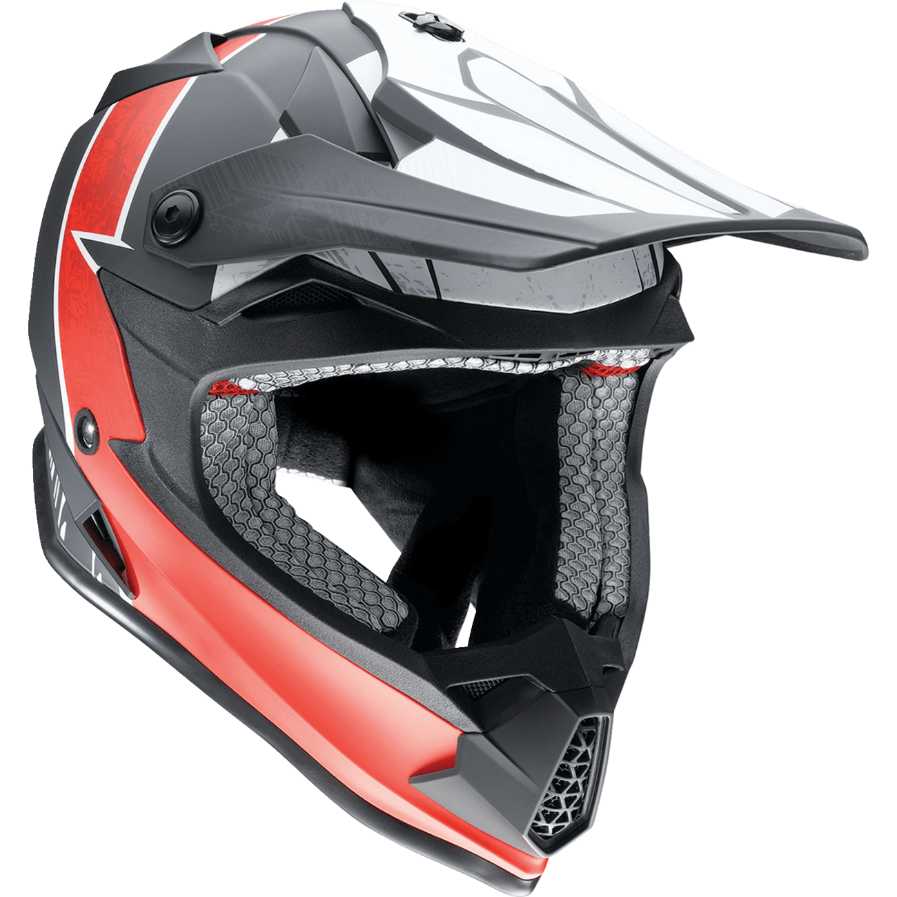 Z1R Youth F.I. Helmet Fractal MIPS® Matte Black/Red Small