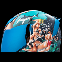 ICON Airflite™ Helmet Pleasuredome4 Blue Small