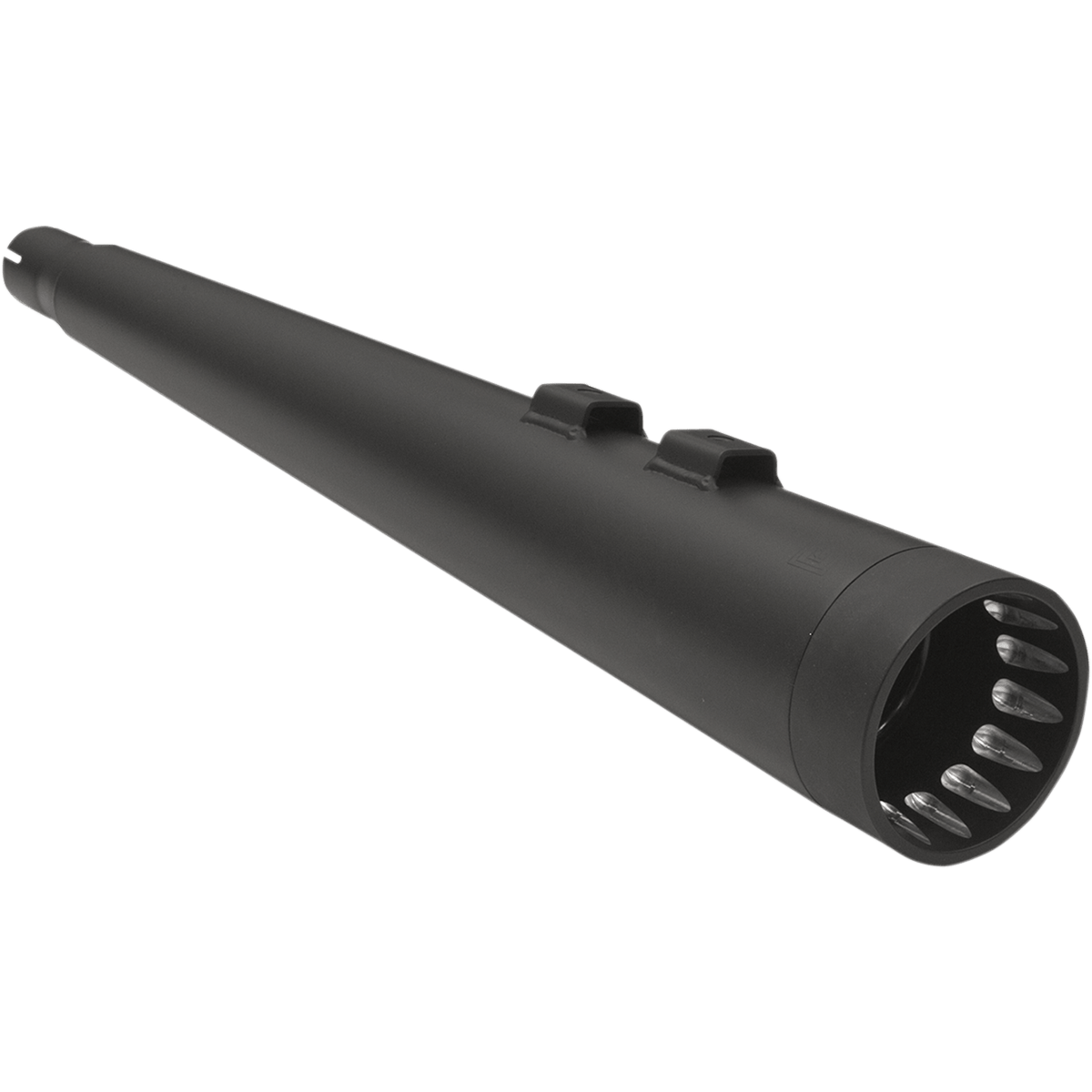 BASSANI XHAUST DNT Megaphone Muffler Black/Black '95-'16 FL 1F57DNT5B