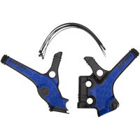 ACERBIS X-Grip Frame Guards Black/Blue YZ 85