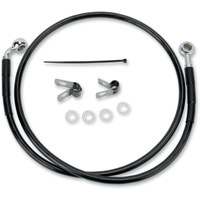 DRAG SPECIALTIES Brake Line Front (Upper) Black