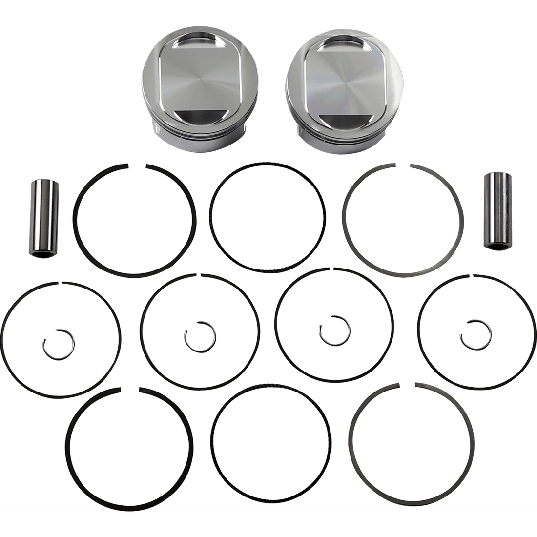 JE PISTONS Piston Kit 107" Twin Cam