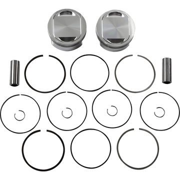 JE PISTONS Piston Kit 107" Twin Cam