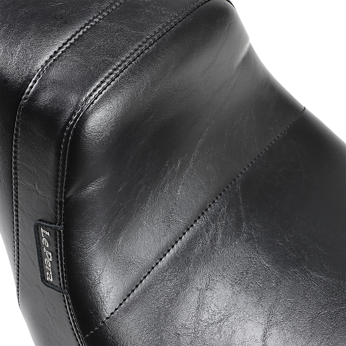 LE PERA Daytona 2-Up Seat Without Backrest Smooth Black FLFB '18-'23