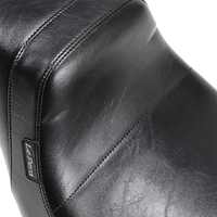 LE PERA Daytona 2-Up Seat Without Backrest Smooth Black FLFB '18-'23