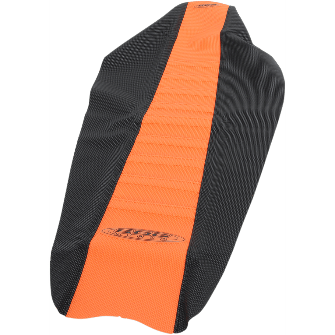 SDG Pleated Seat Cover Orange Top/Black Sides