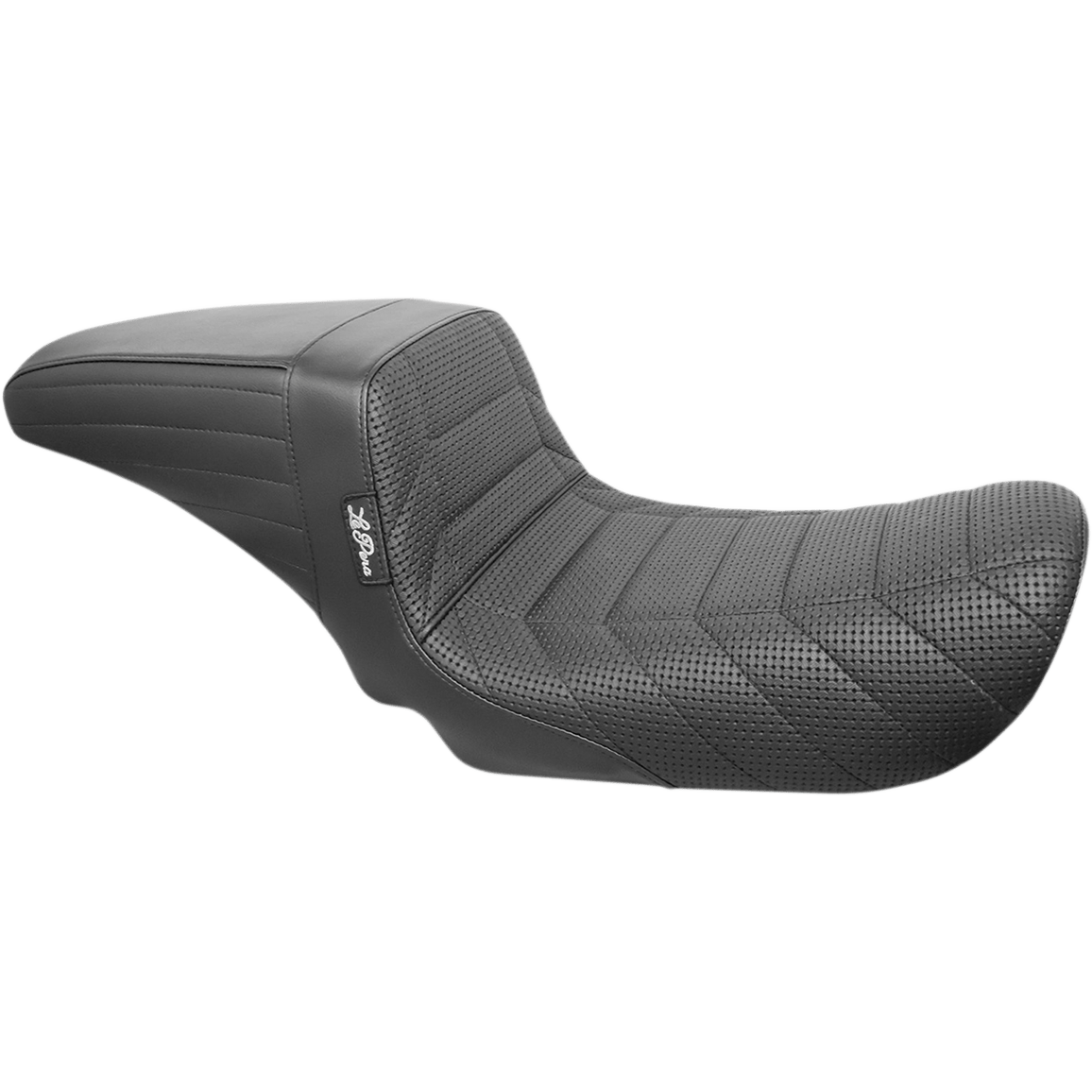 LE PERA Kickflip Seat Flat Track Stitch Black FXD '06-'17 LK591TRKPT