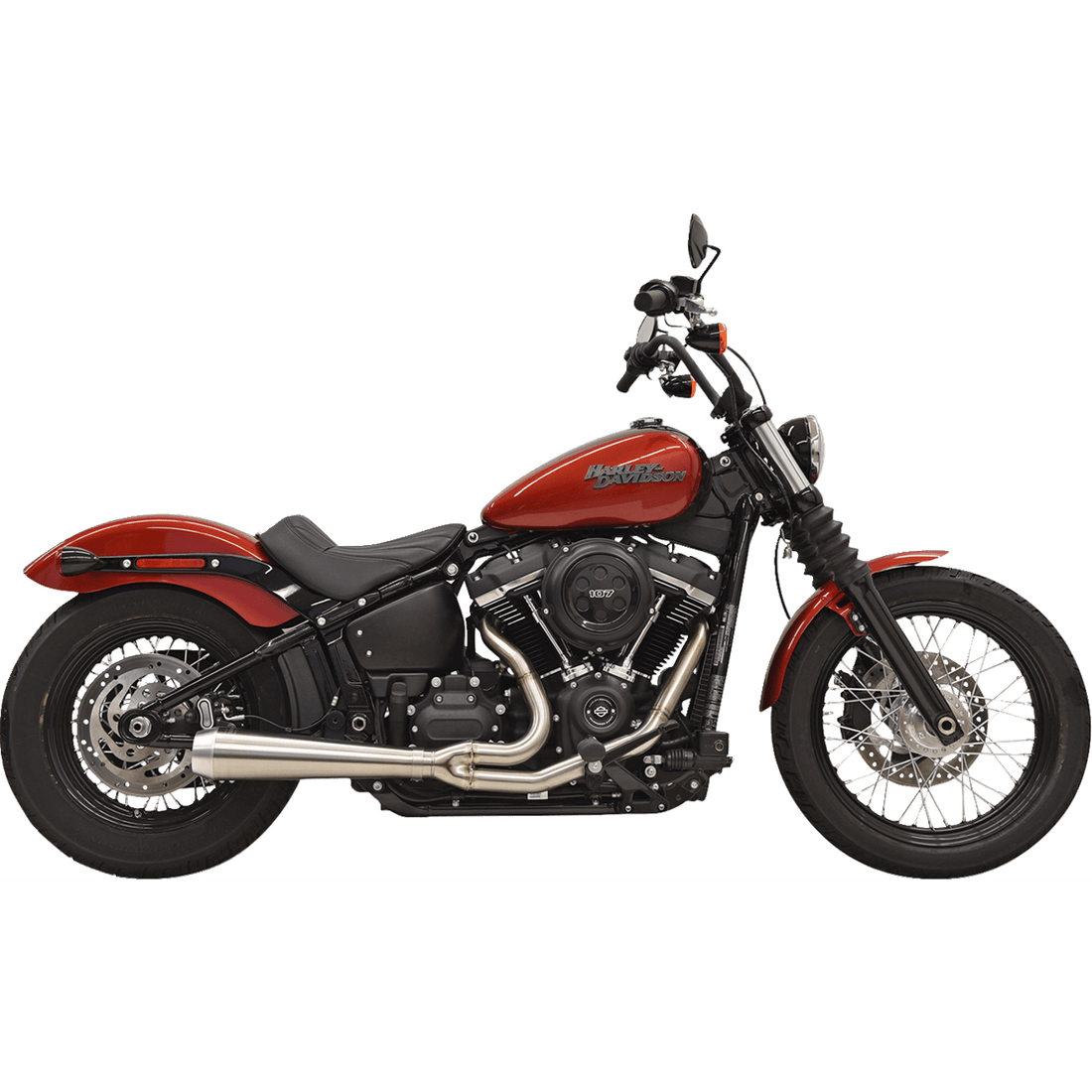 BASSANI XHAUST 2-into-1 Road Rage III Exhaust System 49-State Stainless 1S72SSE