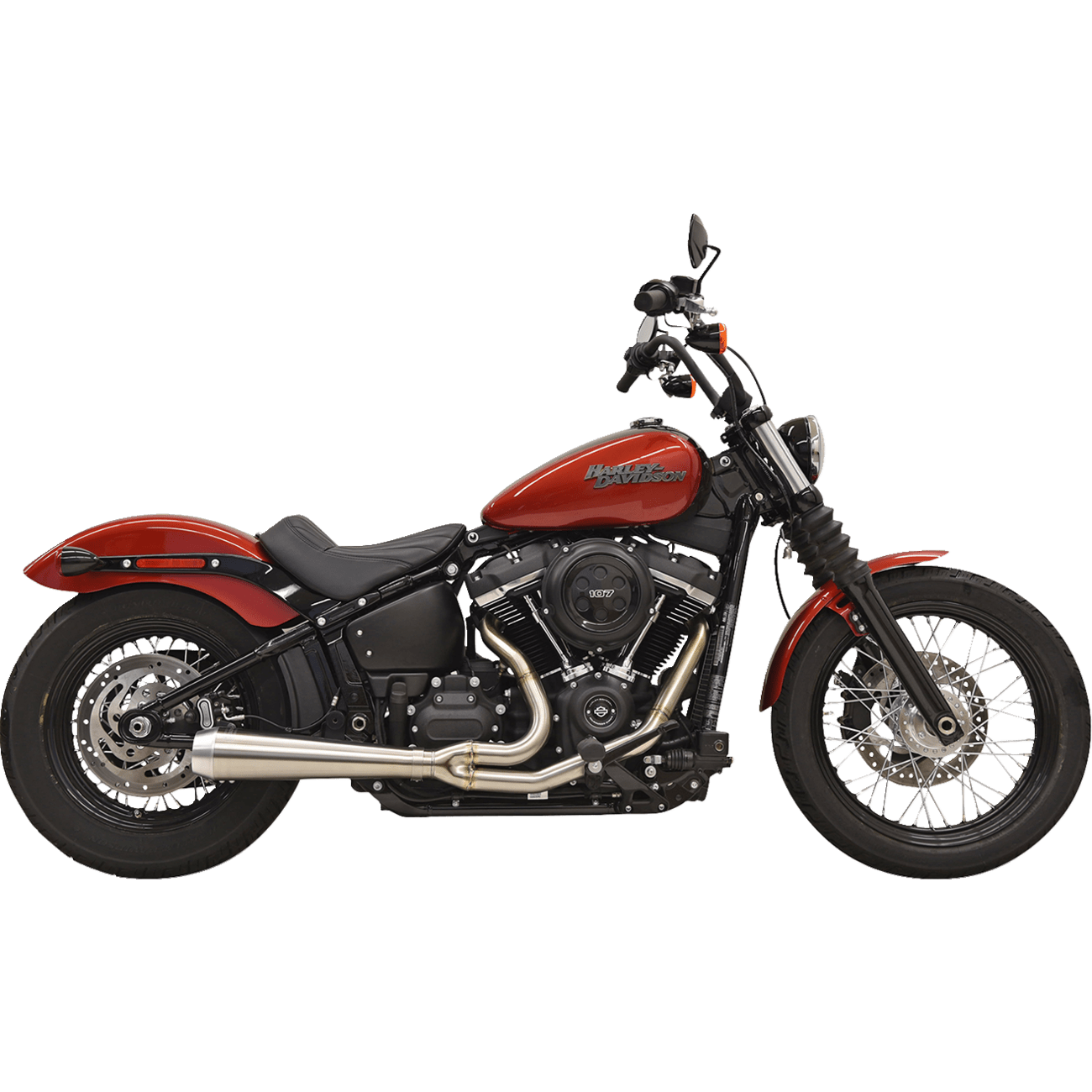 BASSANI XHAUST 2-into-1 Road Rage III Exhaust System 49-State Stainless 1S72SSE