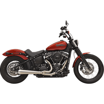 BASSANI XHAUST 2-into-1 Road Rage III Exhaust System 49-State Stainless 1S72SSE