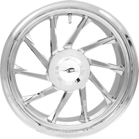 COASTAL MOTO Wheel Hurricane 3D Rear Left Chrome 18" Trike