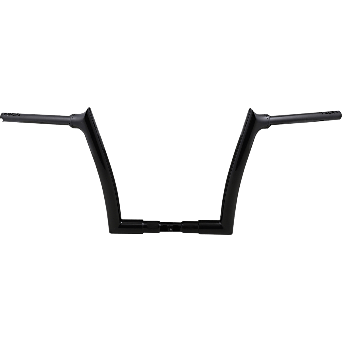 FAT BAGGERS INC. Handlebar Pointed Top 12" Black 806012B