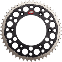 RENTHAL Twinring™ Rear Sprocket 49 Tooth Black 154052049GPBK