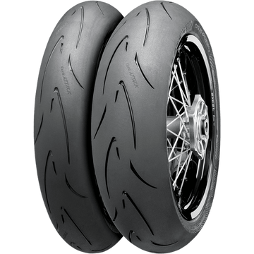 CONTINENTAL Tire ContiAttack SM Evo Front 110/70R17 54H 02445720000