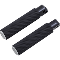 ARLEN NESS Passenger Knurled Footpegs Chrome FXDE 07941