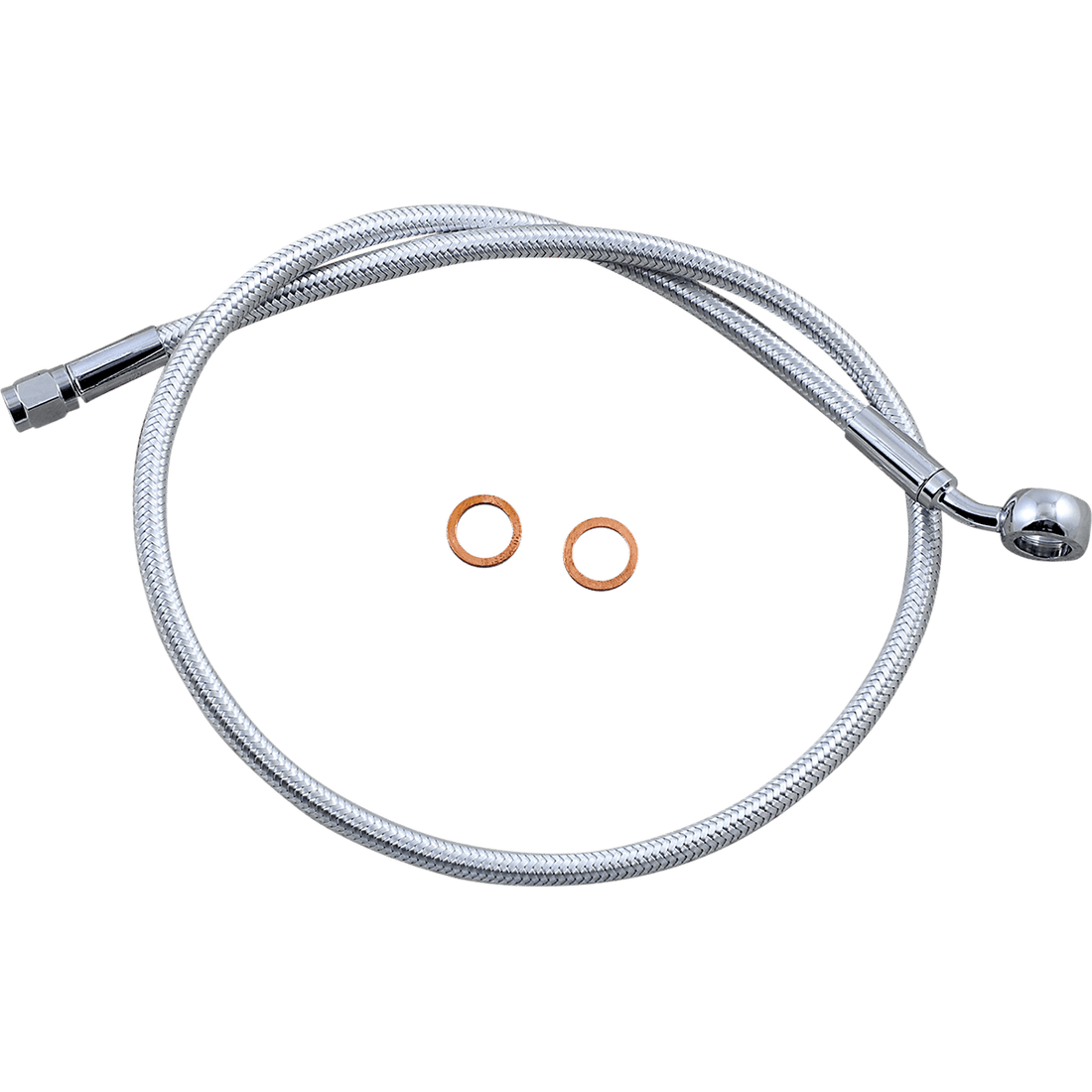 MAGNUM SHIELDING Brake Line 12mm-35° 30" Sterling Chromite II AS378130