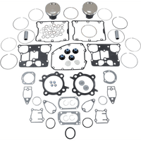 WISECO Piston Kit with Gasket Standard Twin Cam 88" Bored to 1550 cc (95 Cubic Inch)