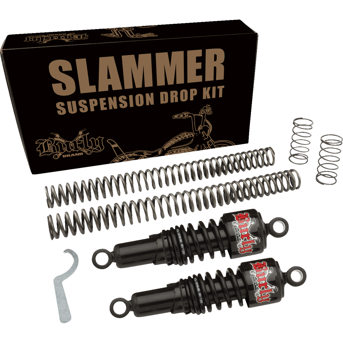 BURLY BRAND Suspension Kit Slammer Black B281007B