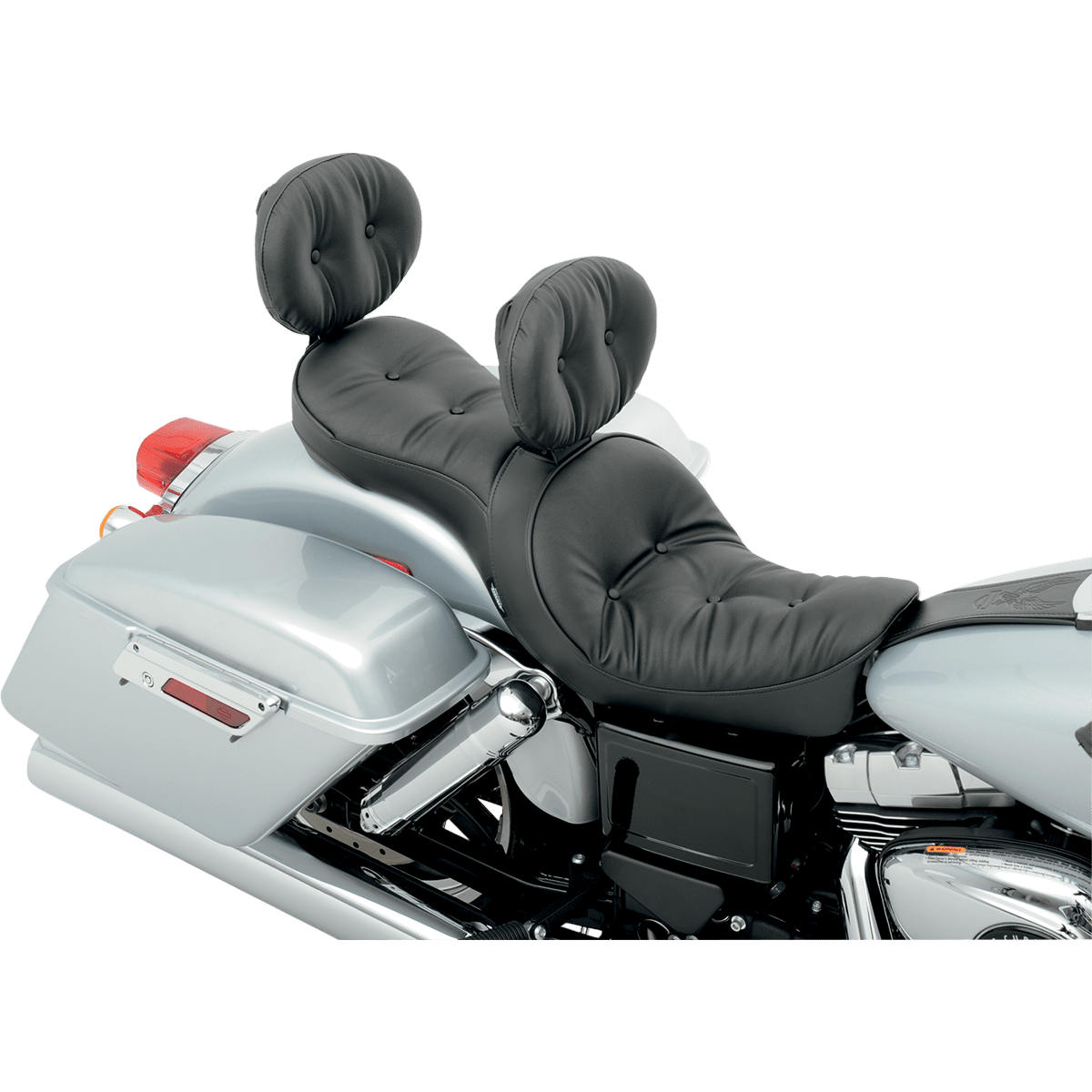 DRAG SPECIALTIES EZ Glide II Backrest Large Vinyl Pillow