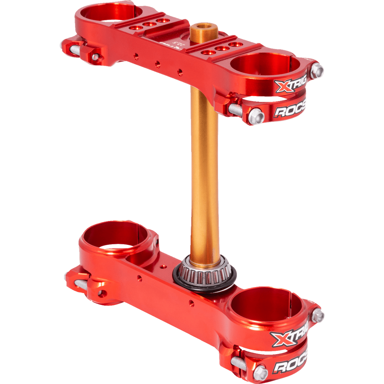 XTRIG Triple Clamp 22.5 mm Red 501350901101