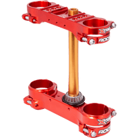 XTRIG Triple Clamp 22.5 mm Red 501350901101