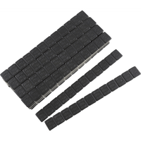 K&L SUPPLY Wheel Weights Rectangle Adhesive Stick-On Black 360 Pack