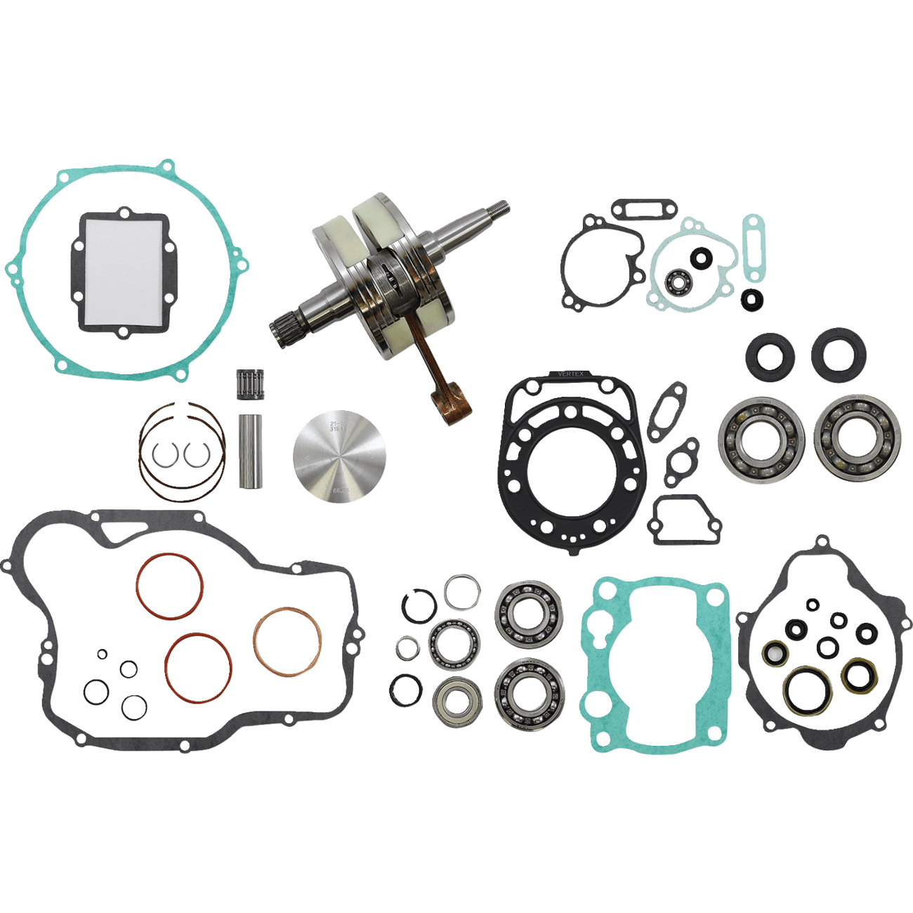 VERTEX Engine Rebuild Kit Kawasaki KX250 WR101111