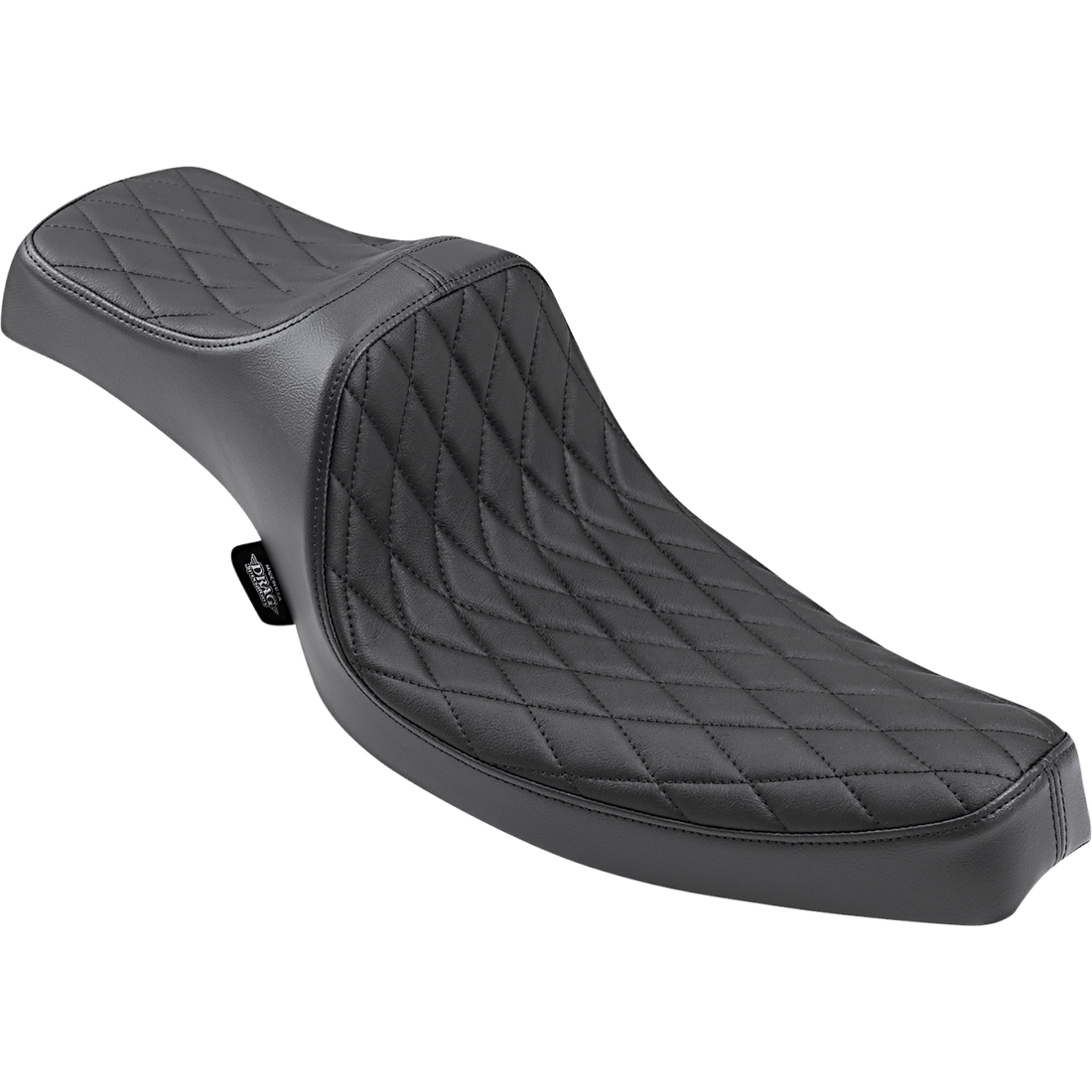 DRAG SPECIALTIES Predator III Seat Diamond Stich w/ Black Thread XL '57-'78