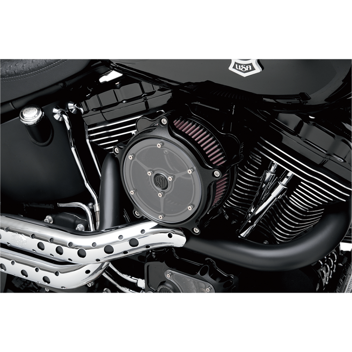 RSD Clarity Air Cleaner Kit Black Ops™ 02062059SMB